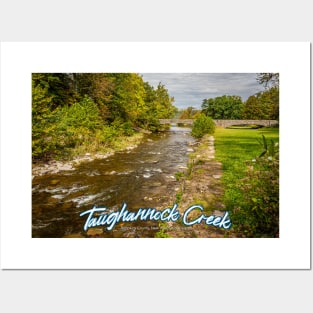 Taughannock Creek Tompkins County New York Posters and Art